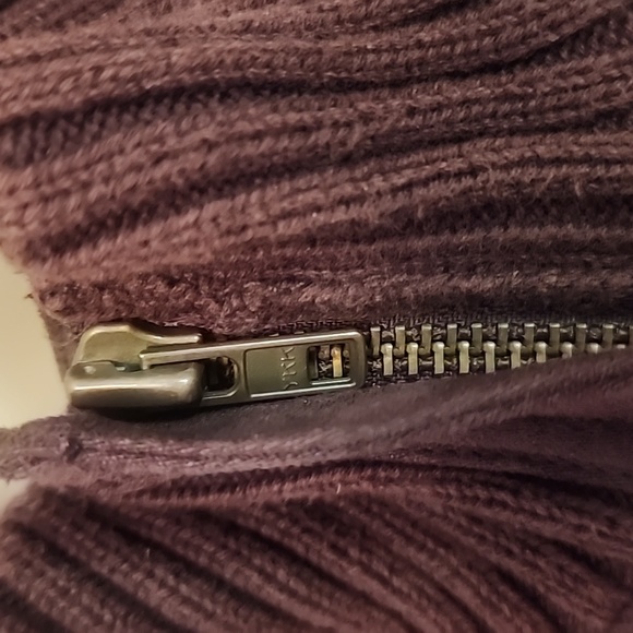 JONES NY SWEATER JACKET DEEP BROWN FULL ZIP - SUPER WARM 3X - Picture 5 of 12